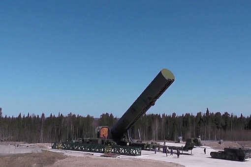 Минобороны России опубликовало новое видео запуска ракеты "Сармат"
