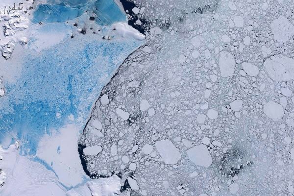 Установлены причины откола шельфовых ледников Ларсена 